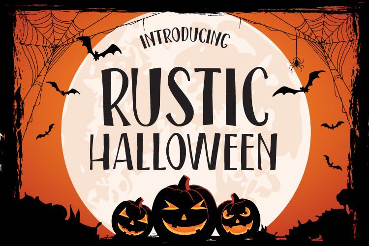 Rustic Halloween Font