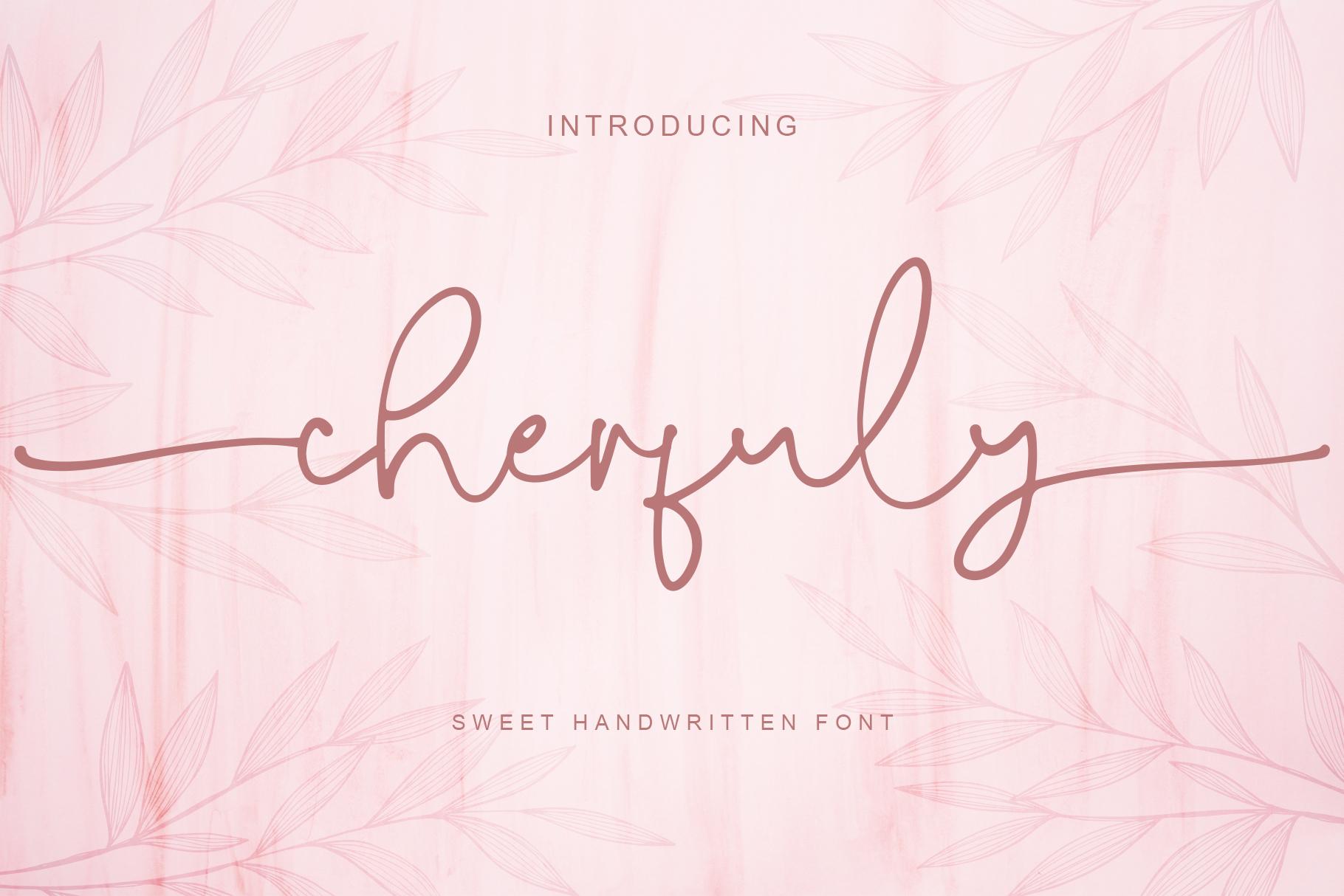Cherfuly Font