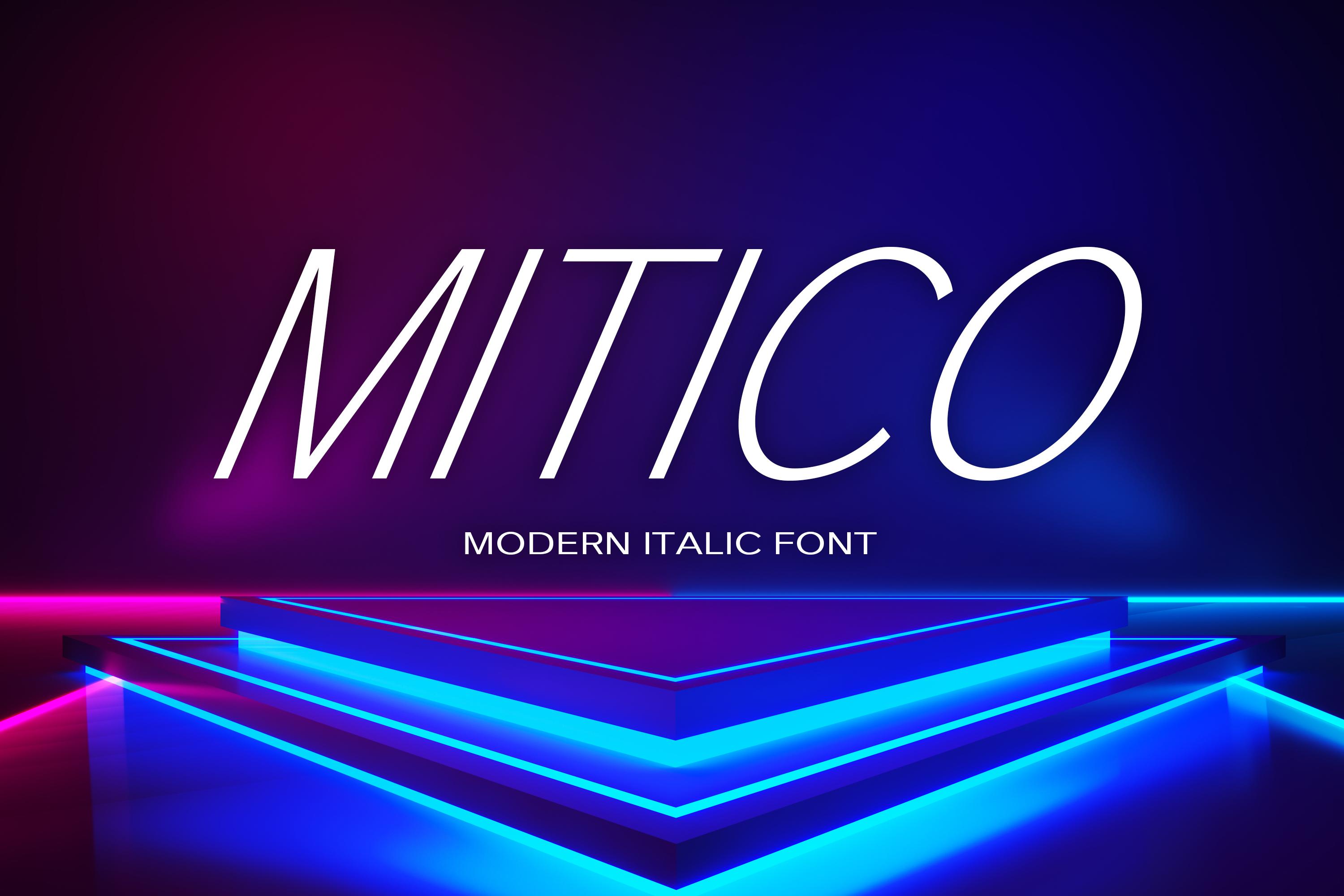 Mitico Font