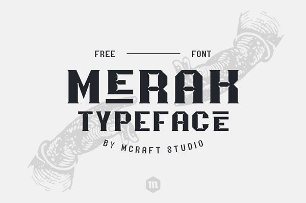 Merak Font