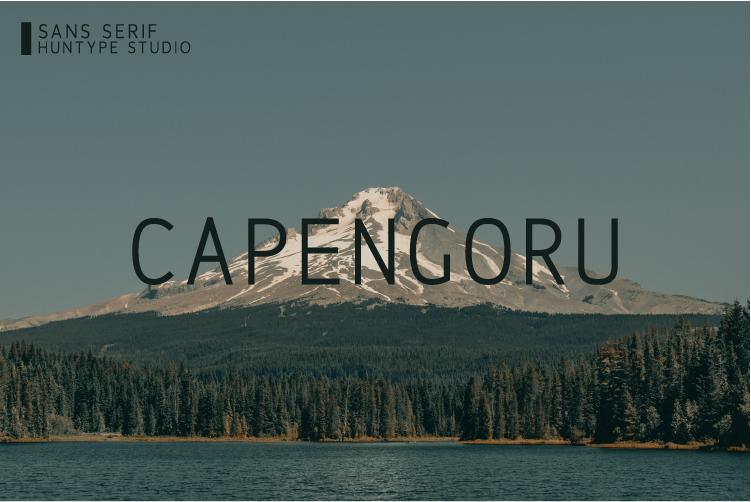 Capengoru Font