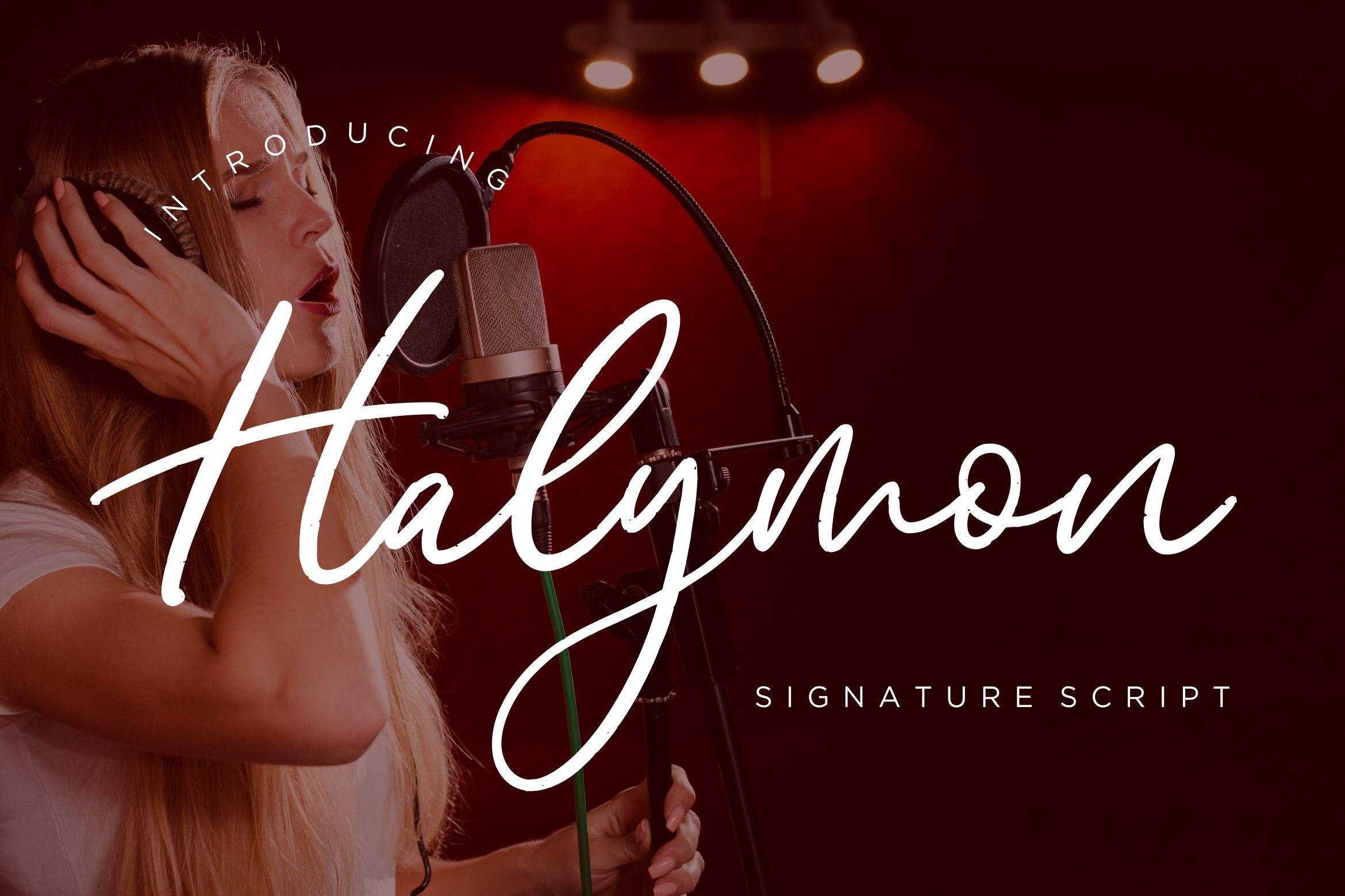 Halymon Font