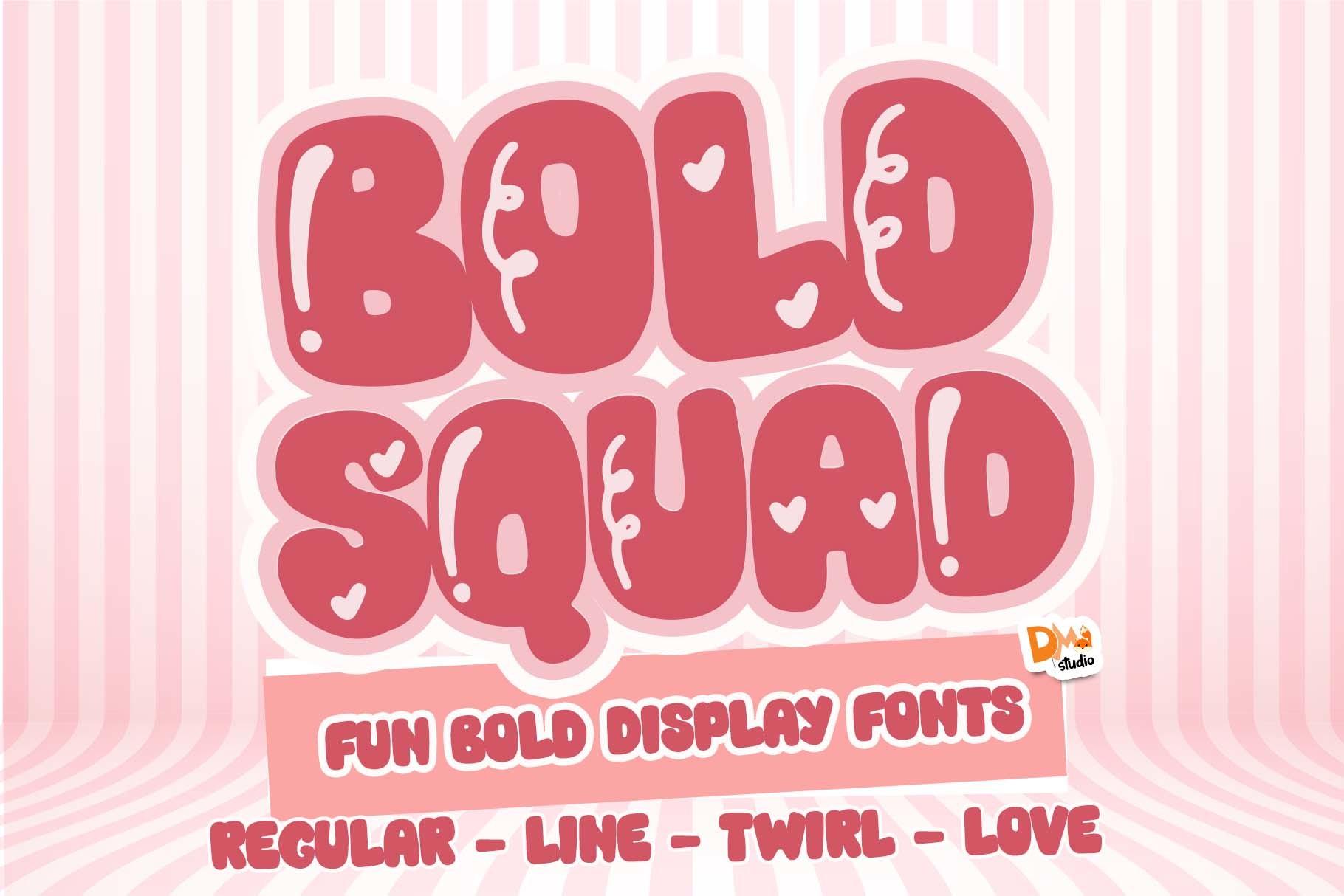 Bold Squad Font