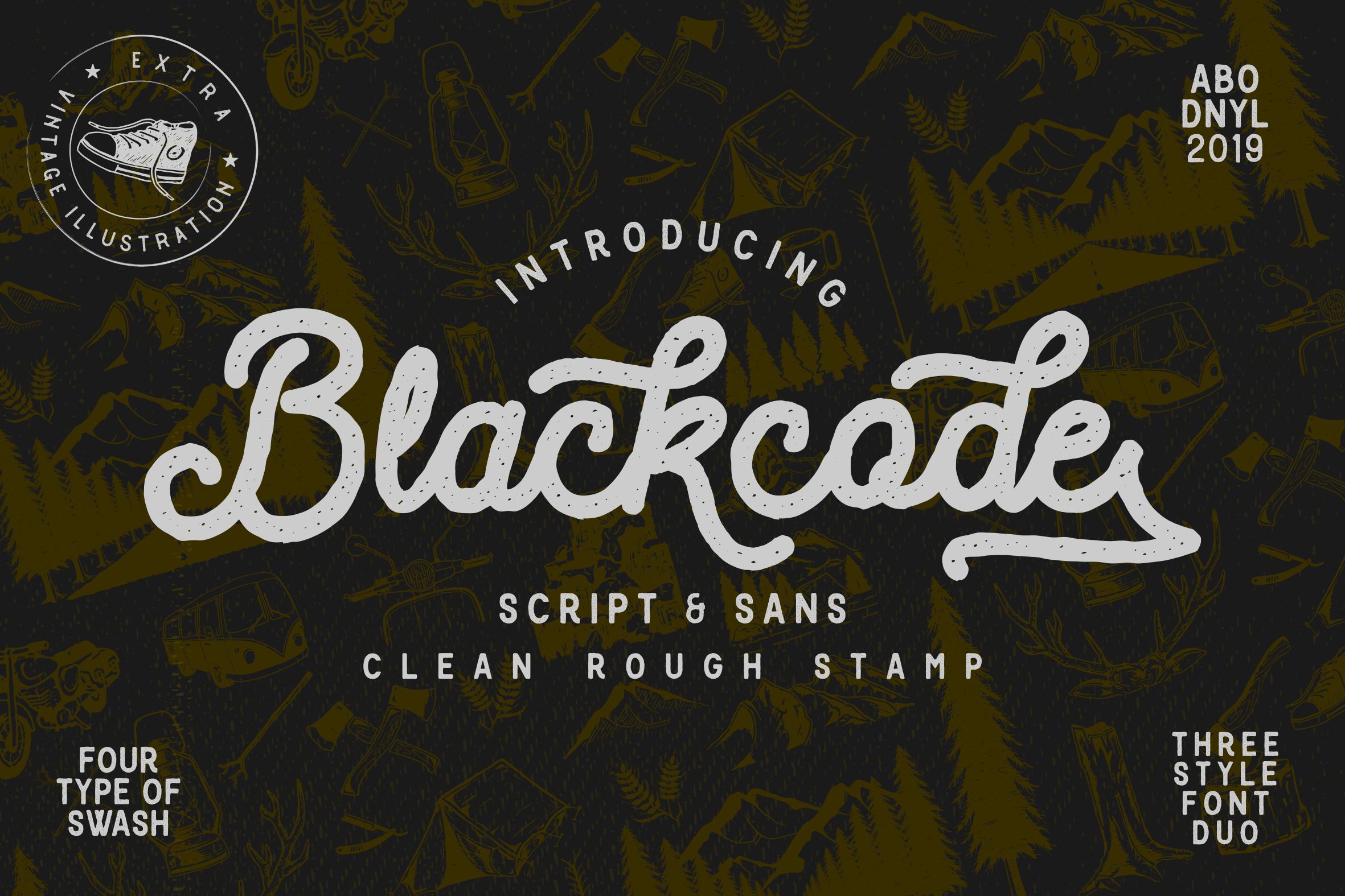 Blackcode Font