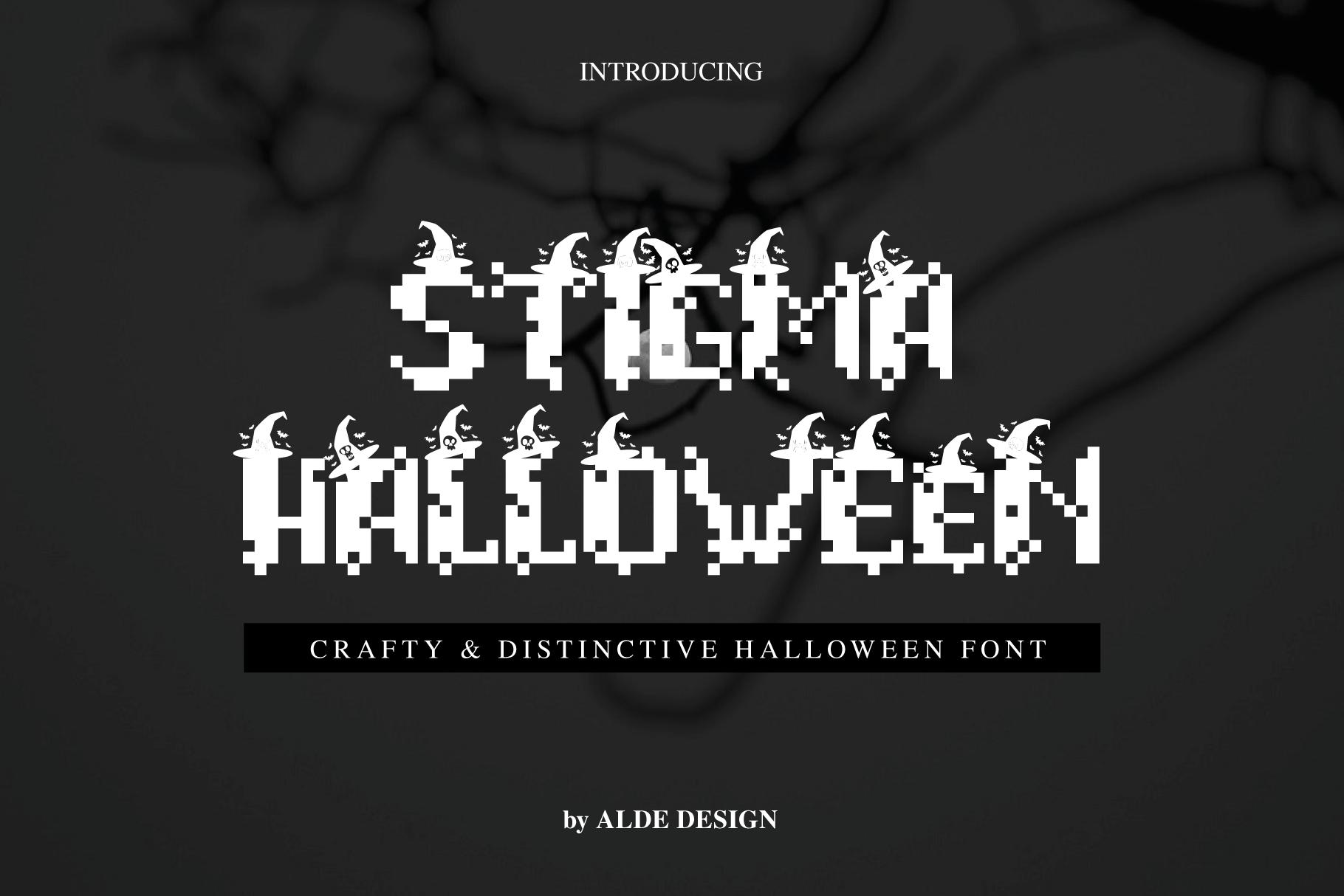 Stigma Halloween Font