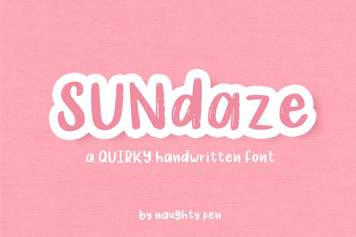 Sundaze Font