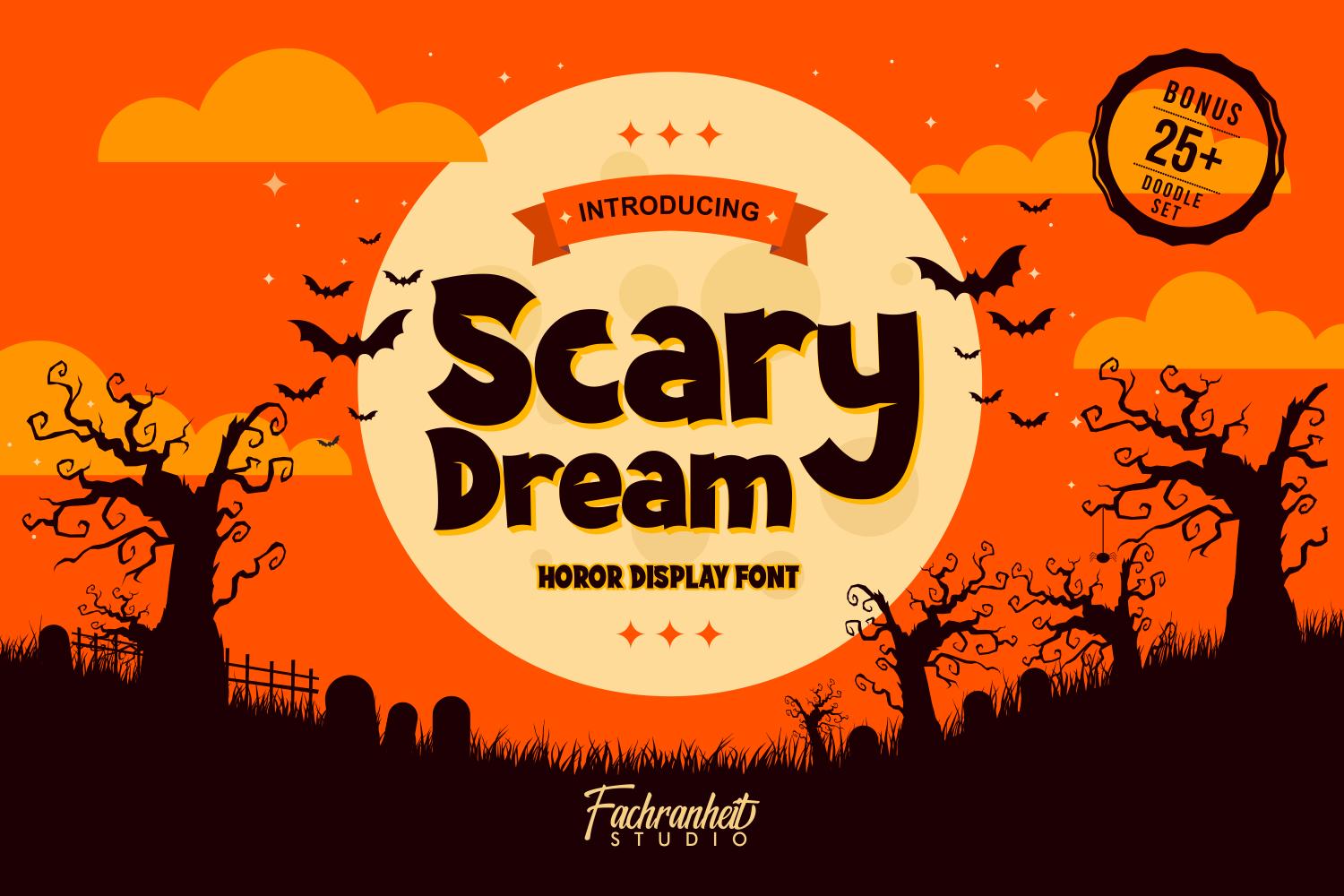 Scary Dream Font