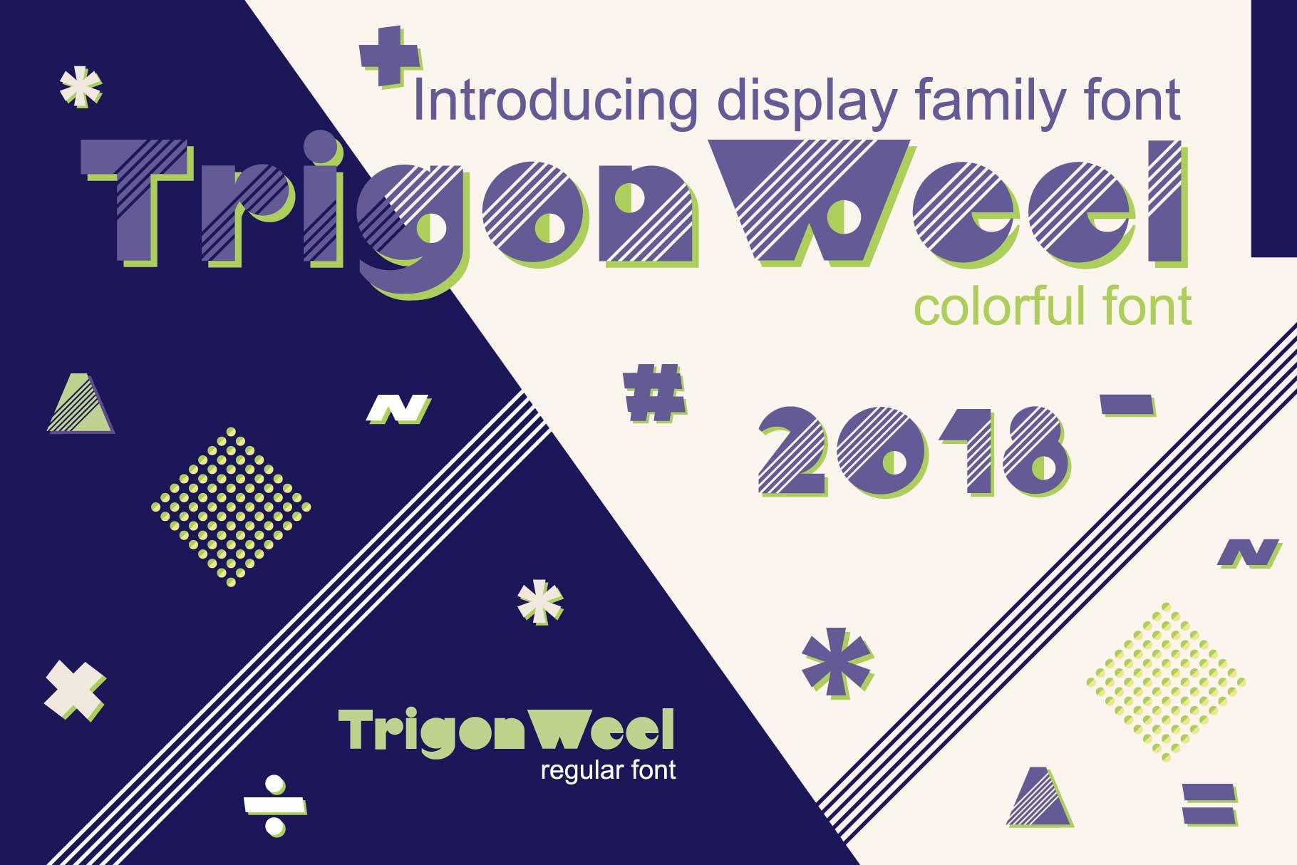 TrigonWeel Font