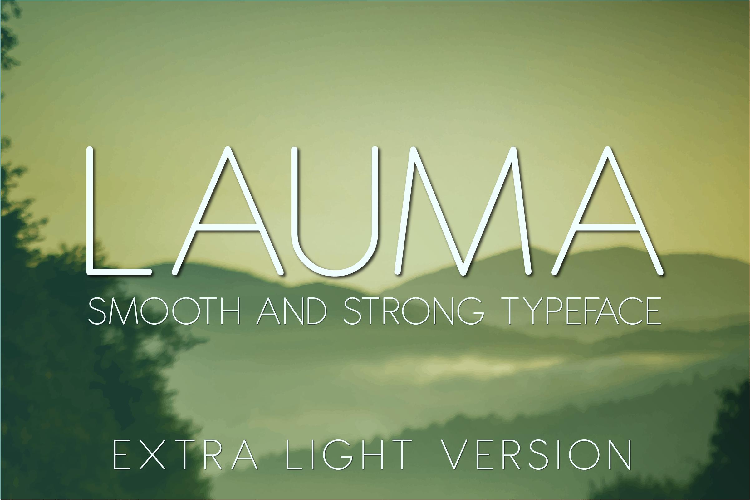 Lauma Extra Light Font