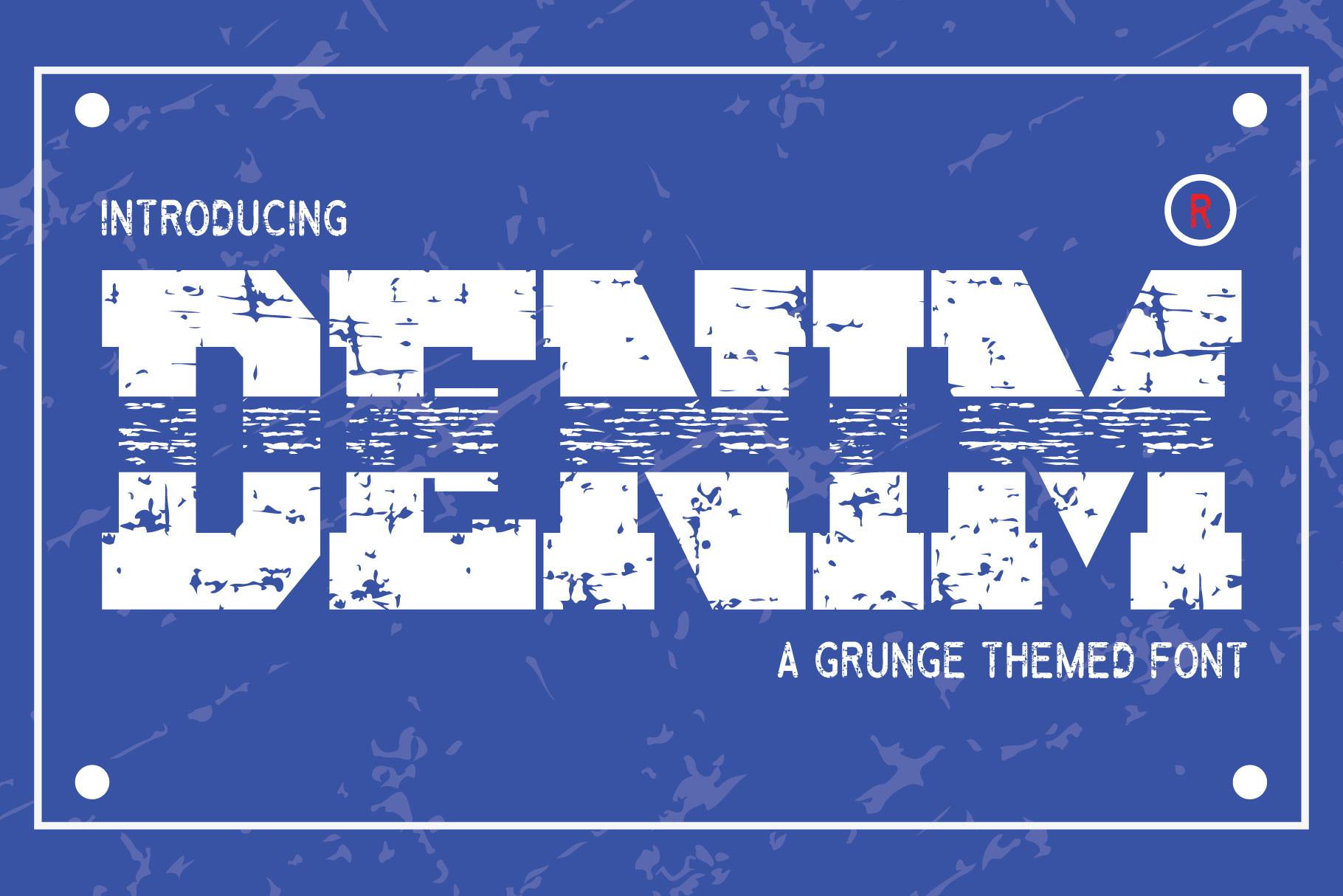 Denim Font