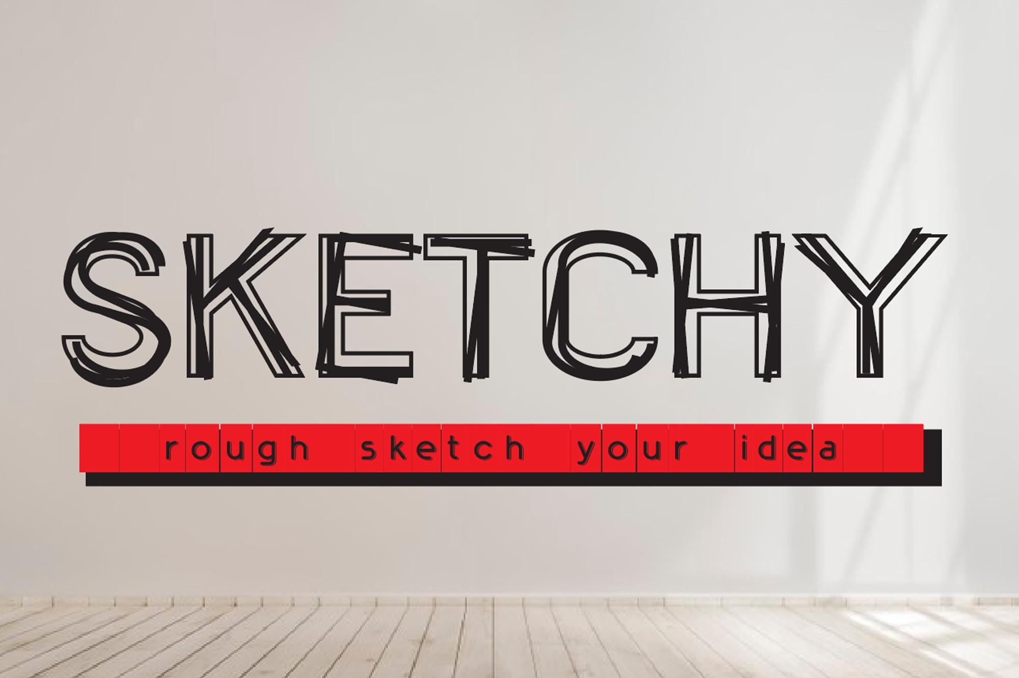 Sketchy Font