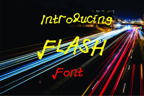 Flash Font