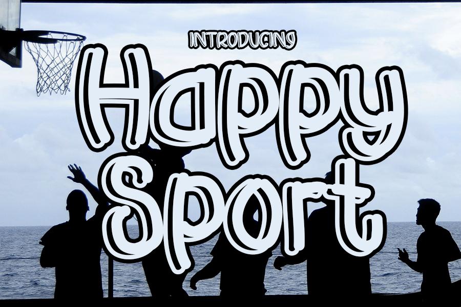 Happy Sport Font