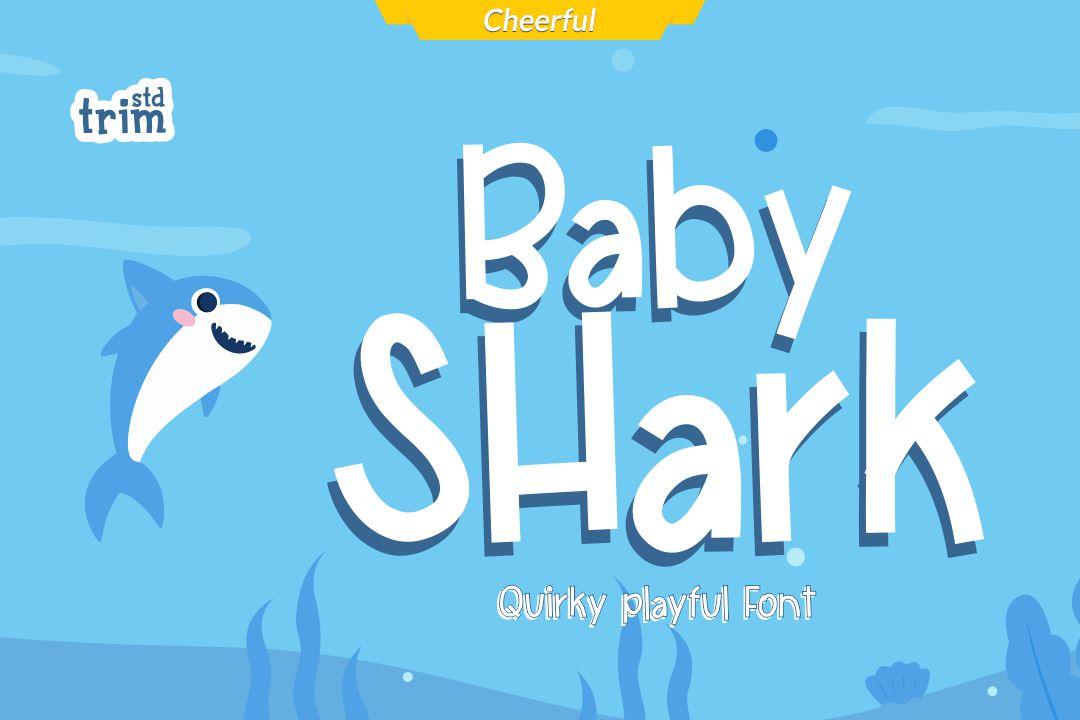 Baby Shark Font