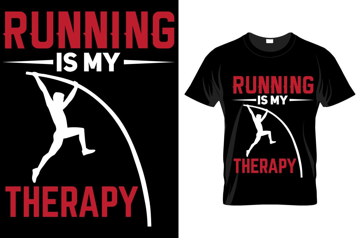 Track and Field T Shirt Design SVG