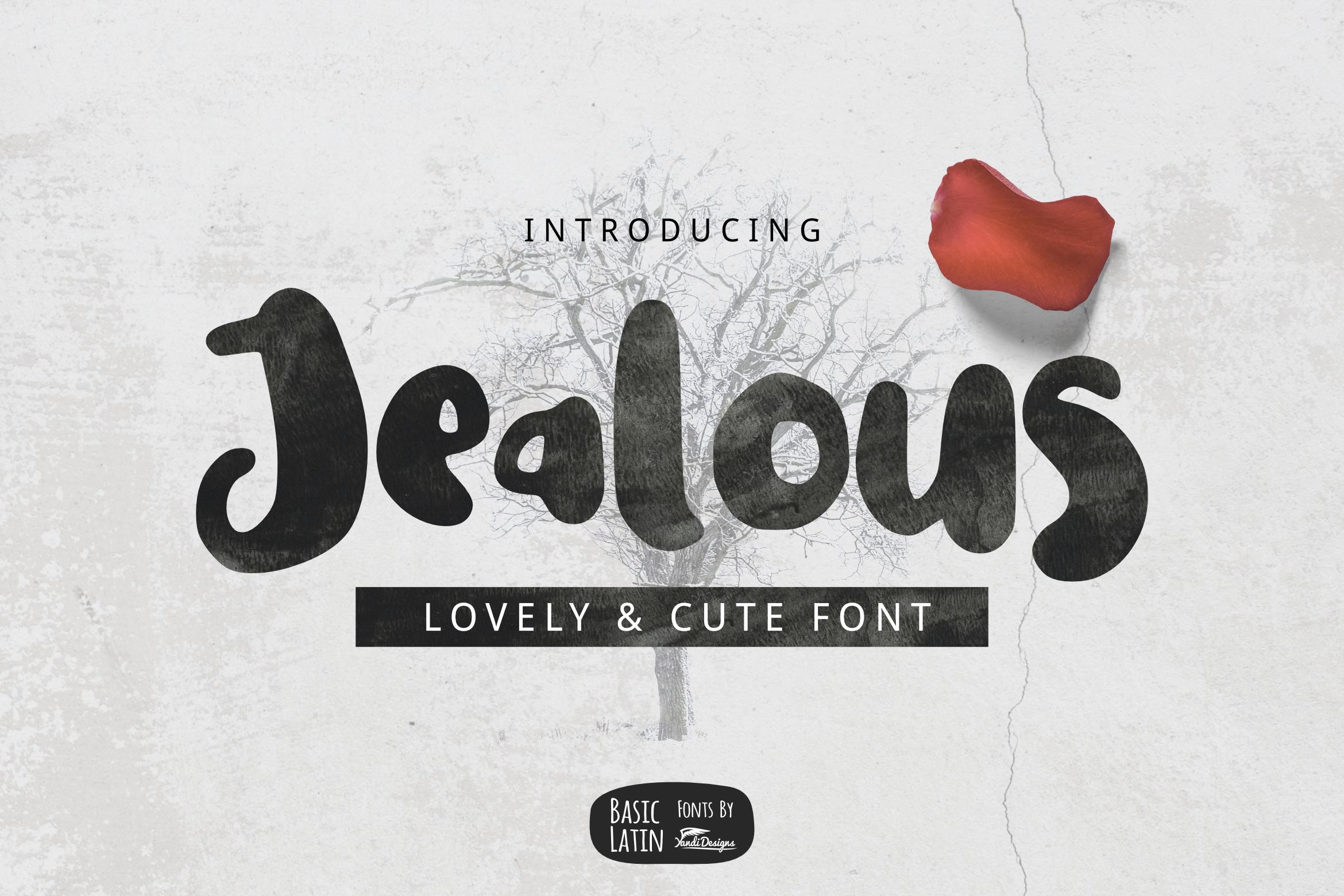 Jealous Font