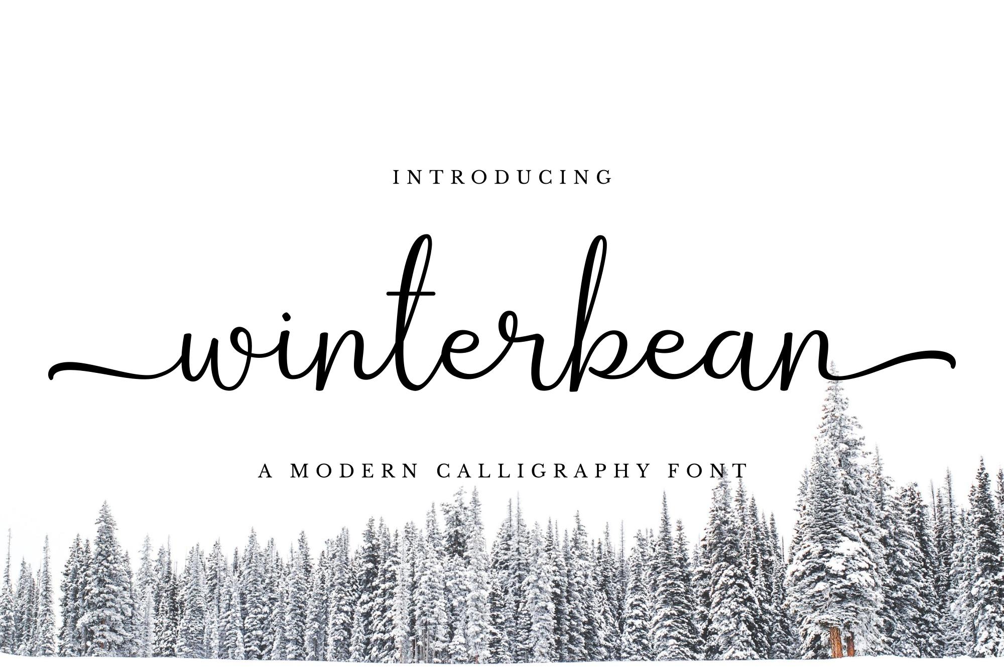 Winterbean Font