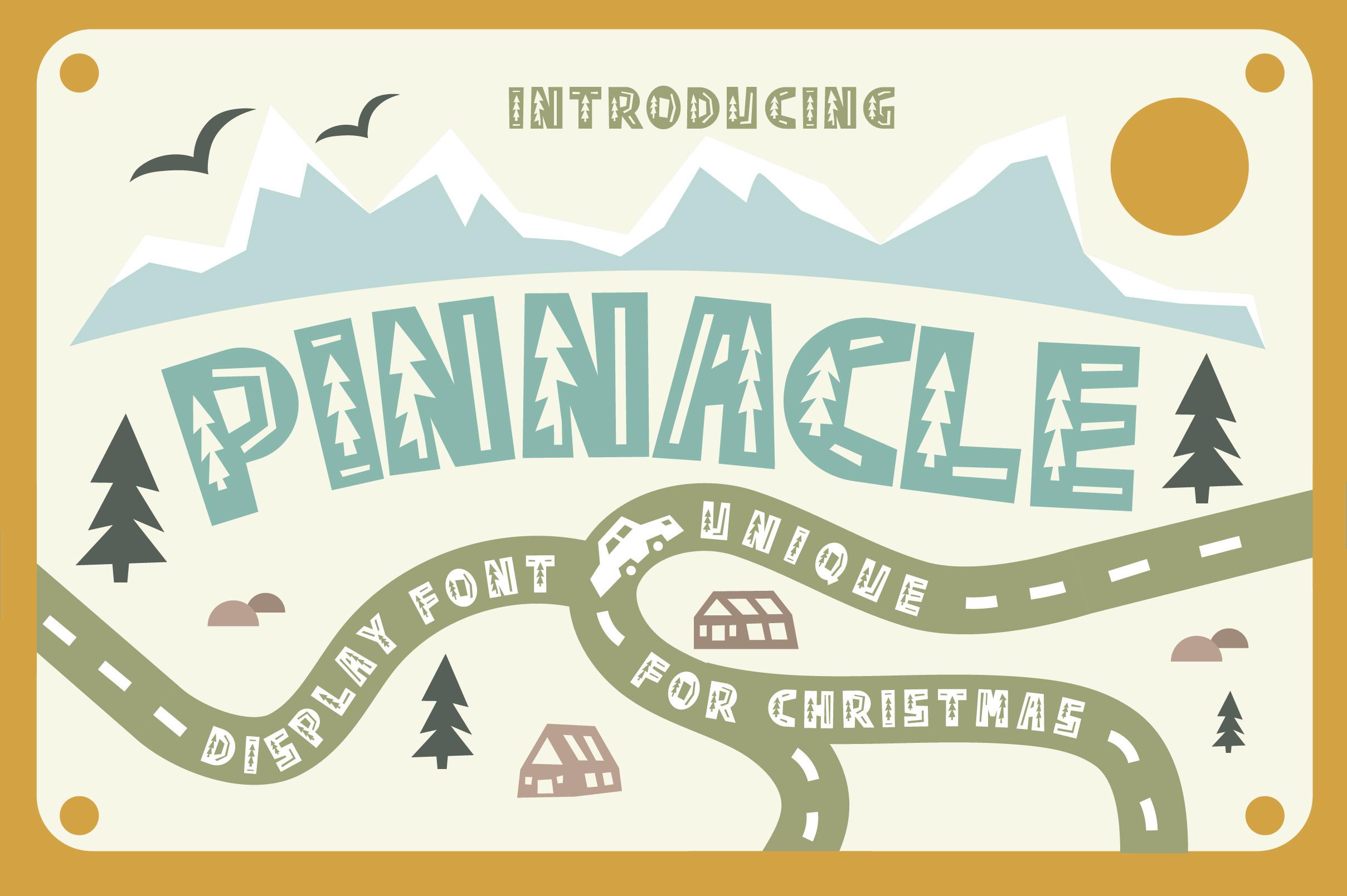 Pinnacle Font
