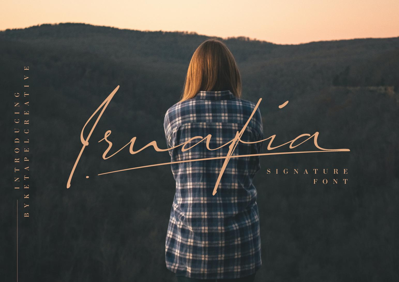 Irnafia Font