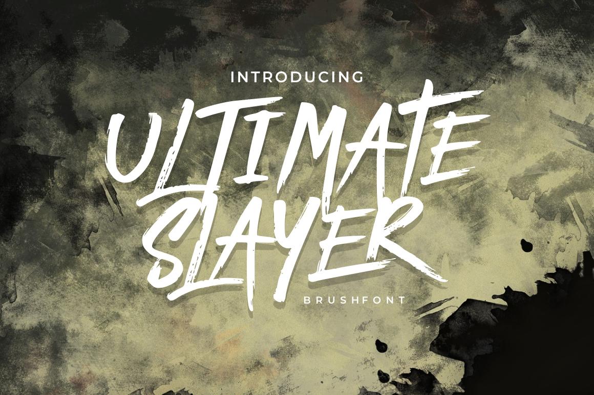 Ultimate Slayer Font
