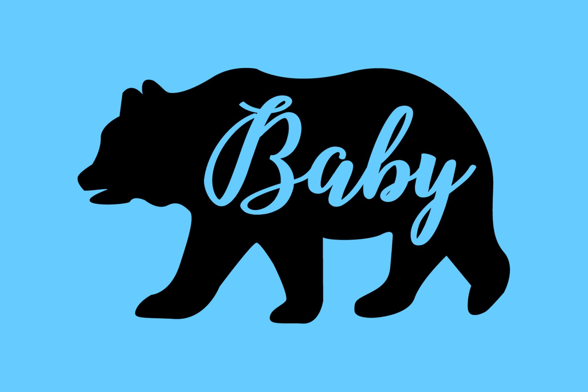 Baby Bear SVG