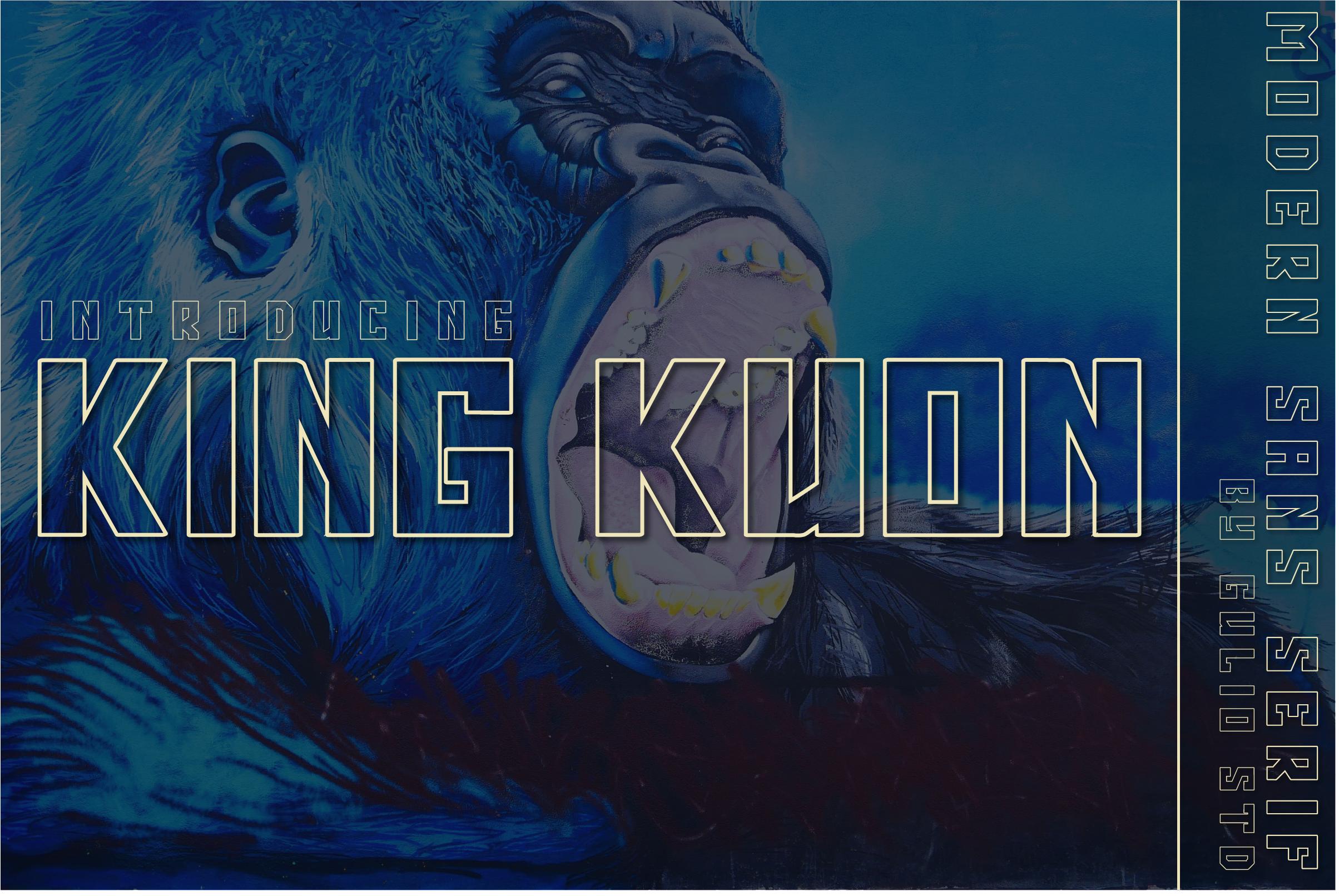 King Kuon Font