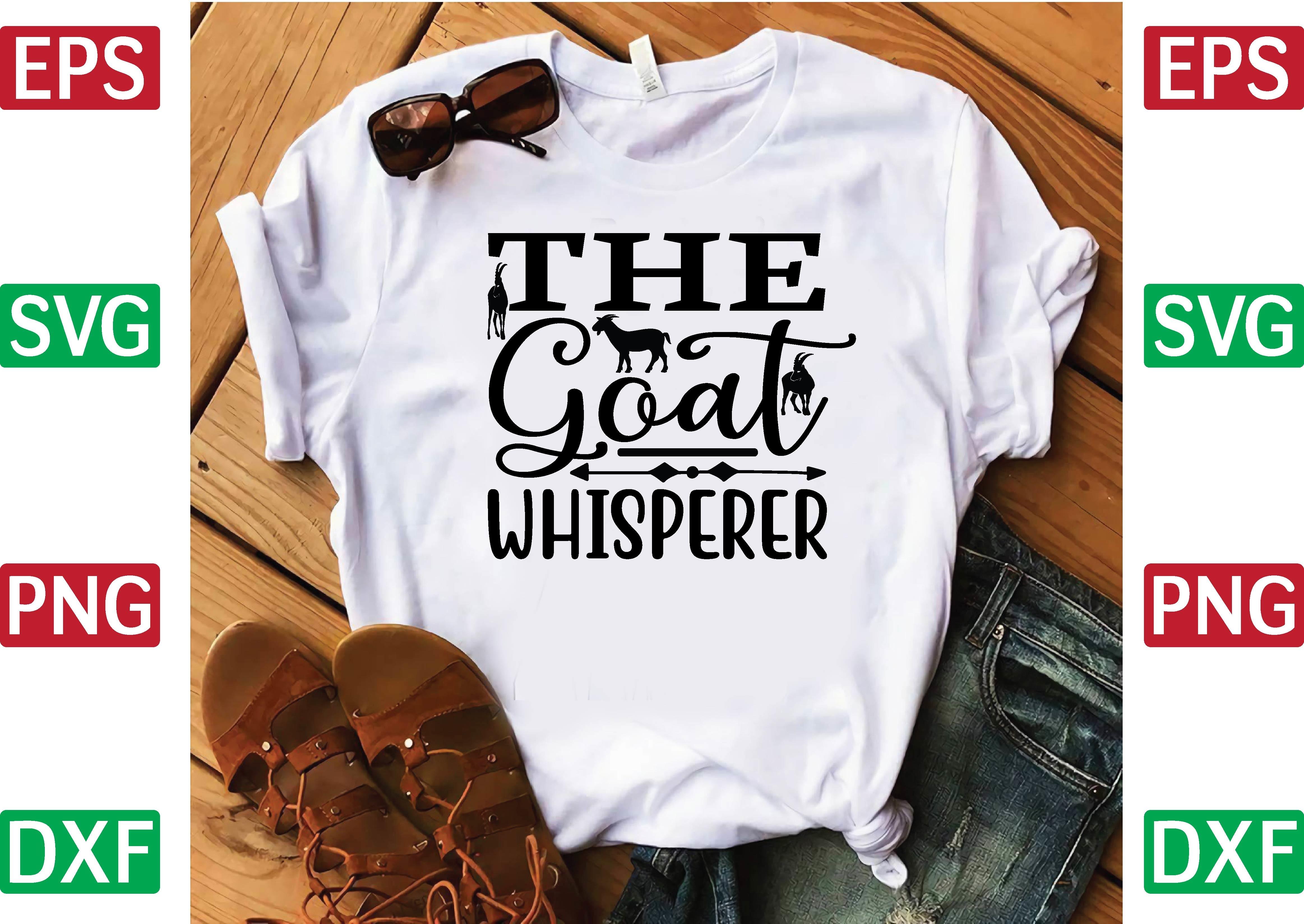 The Goat Whisperer Svg Design
