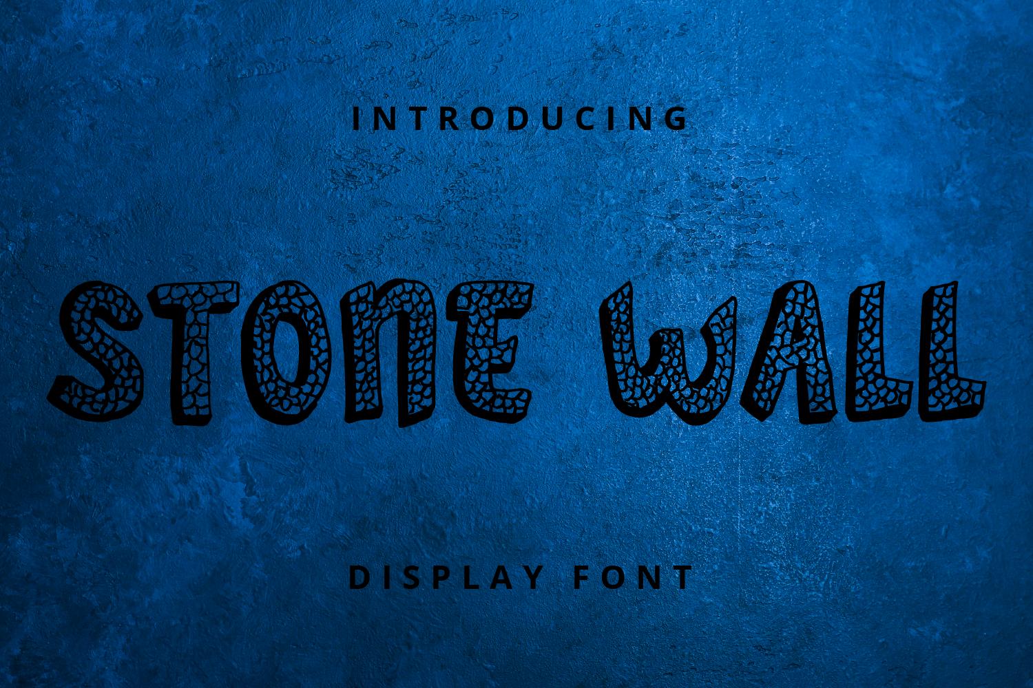 Stone Wall Font