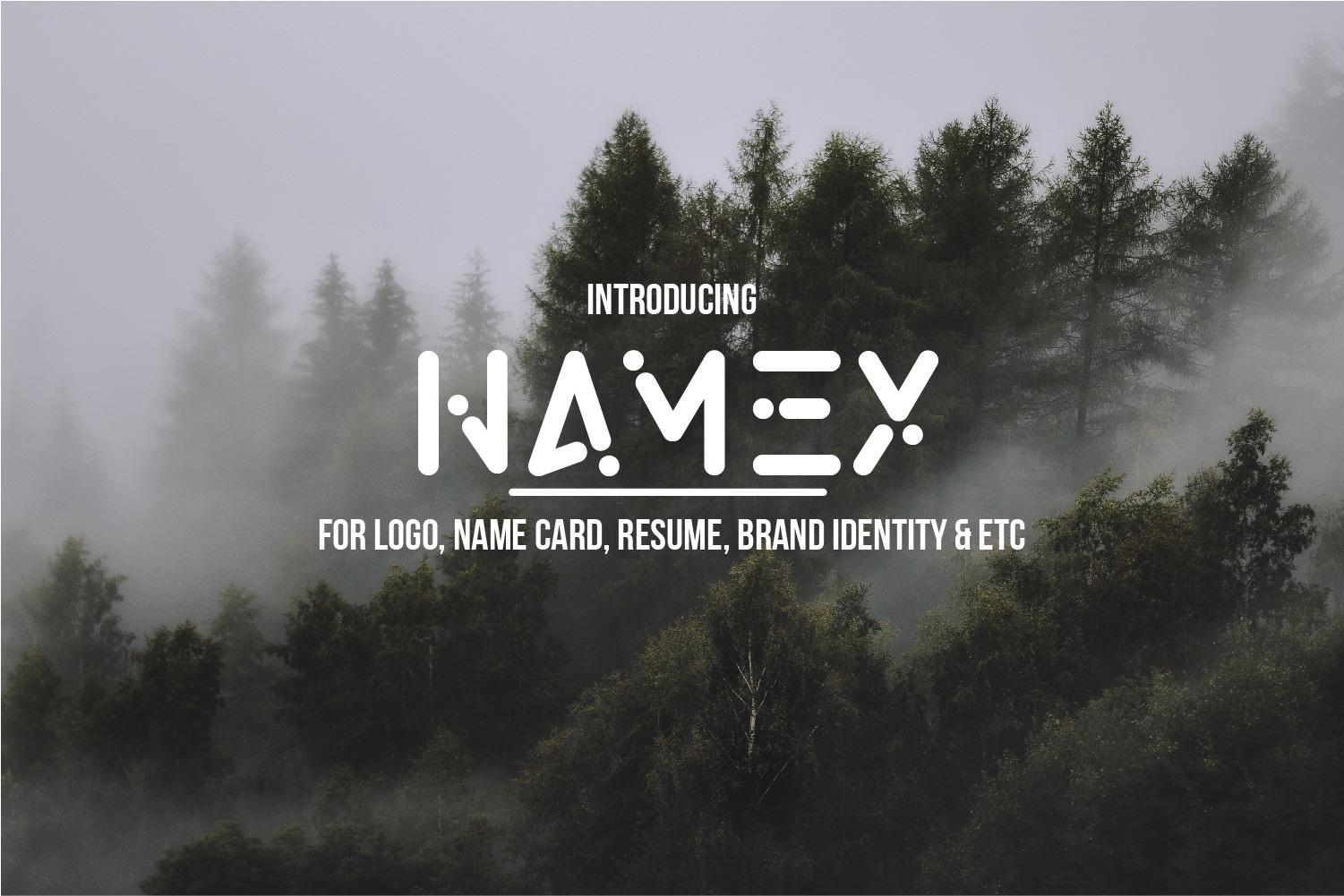 Namex Font