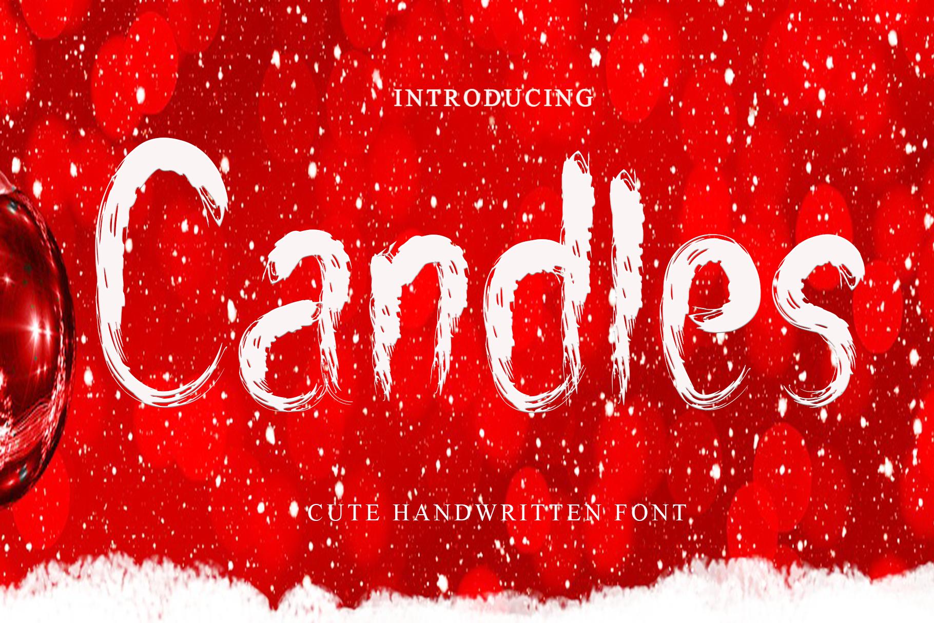 Candles Font
