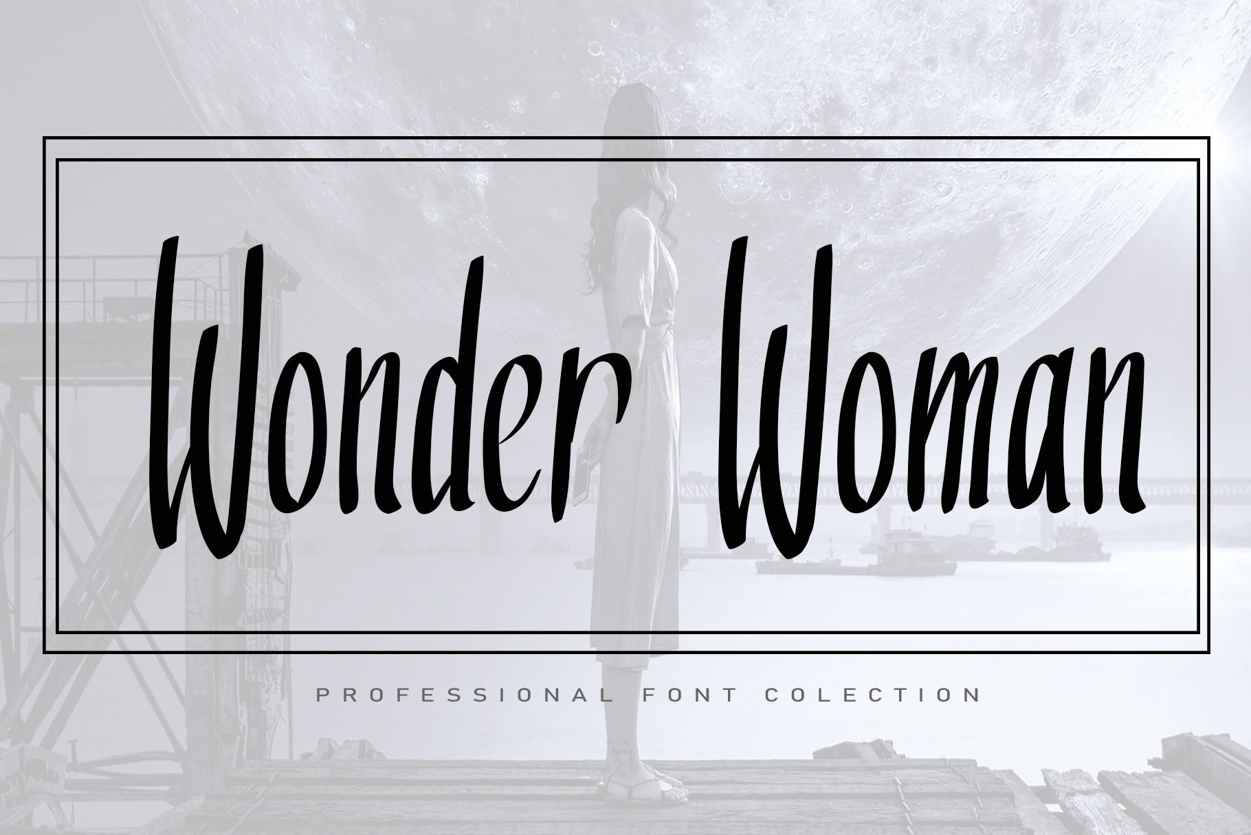 Wonder Woman Font