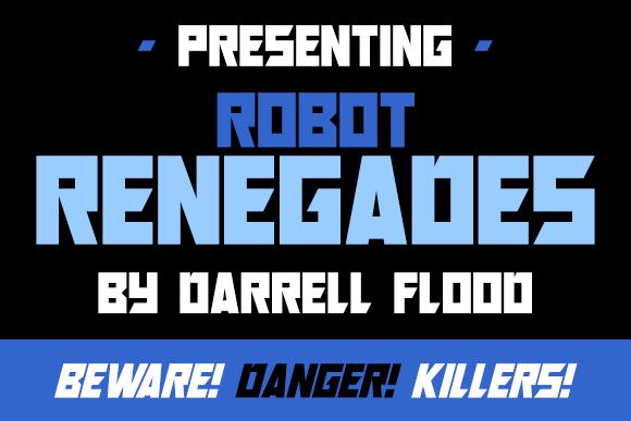 Robot Renegades Font