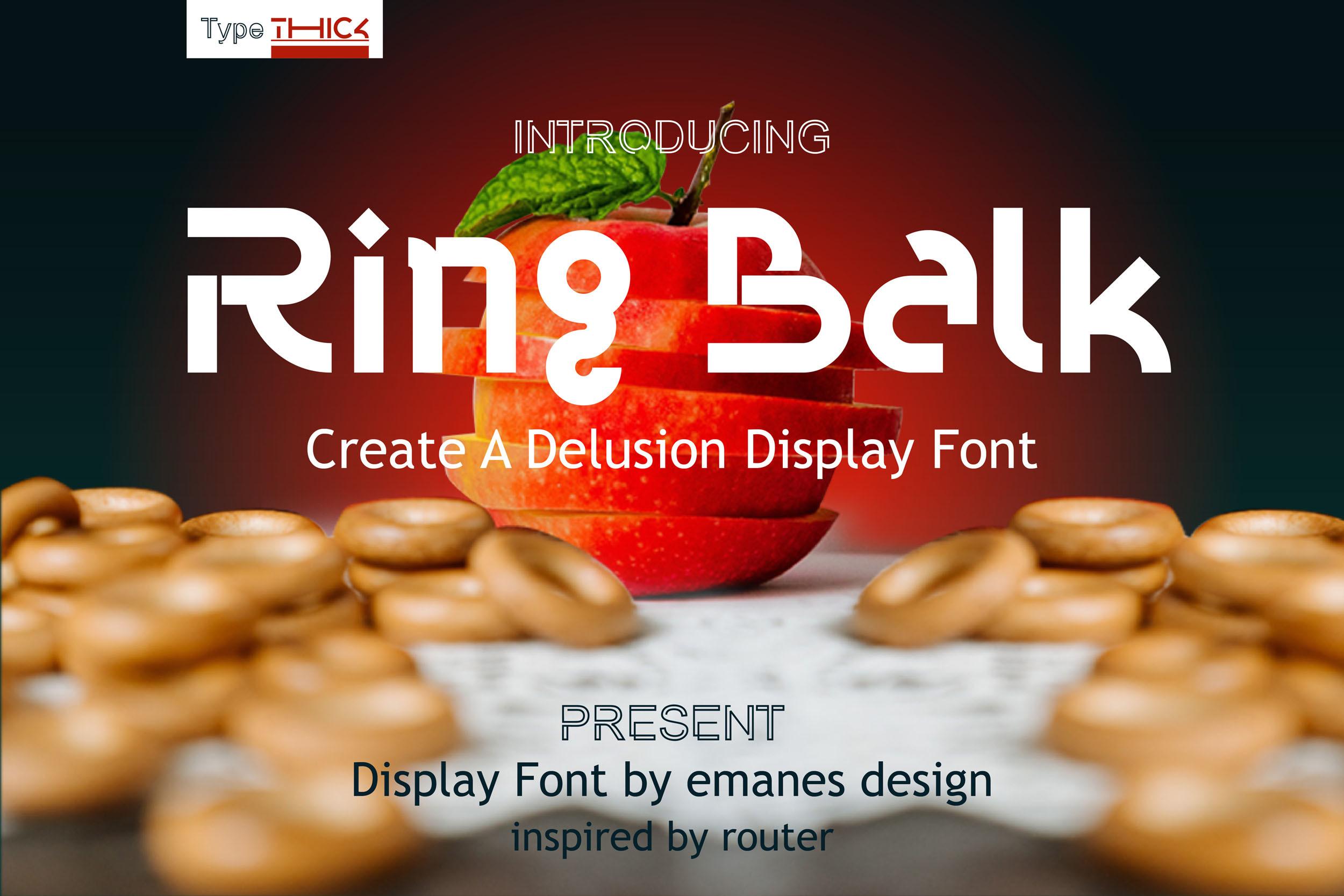 Ring Balk Font