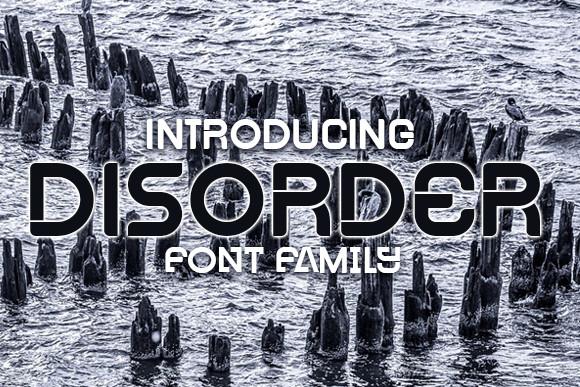 Disorder Font