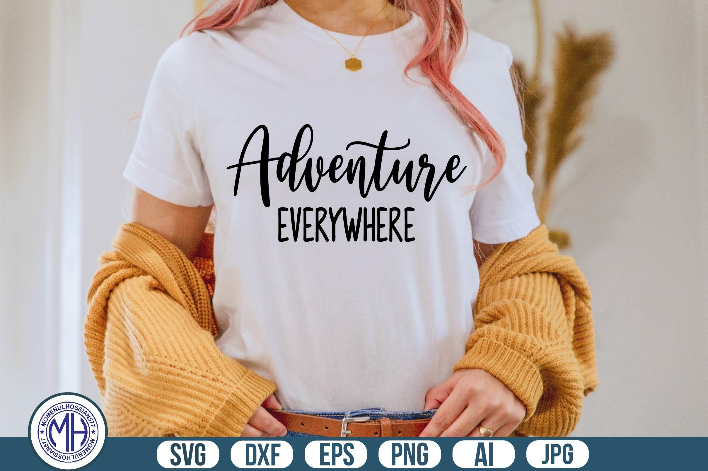 Adventure Everywhere Svg