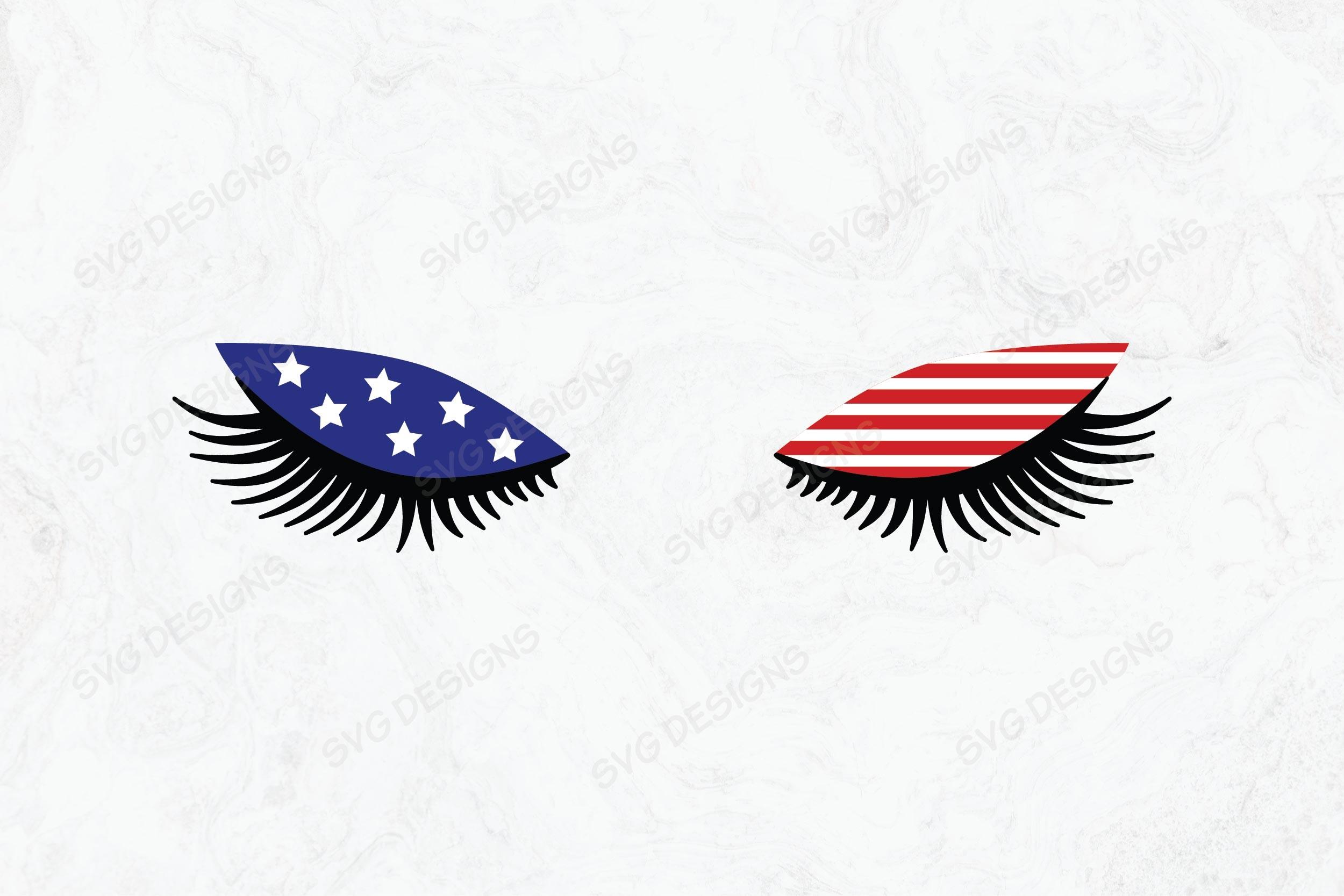 Eyes Svg, American Flag Eyes, Patriotic
