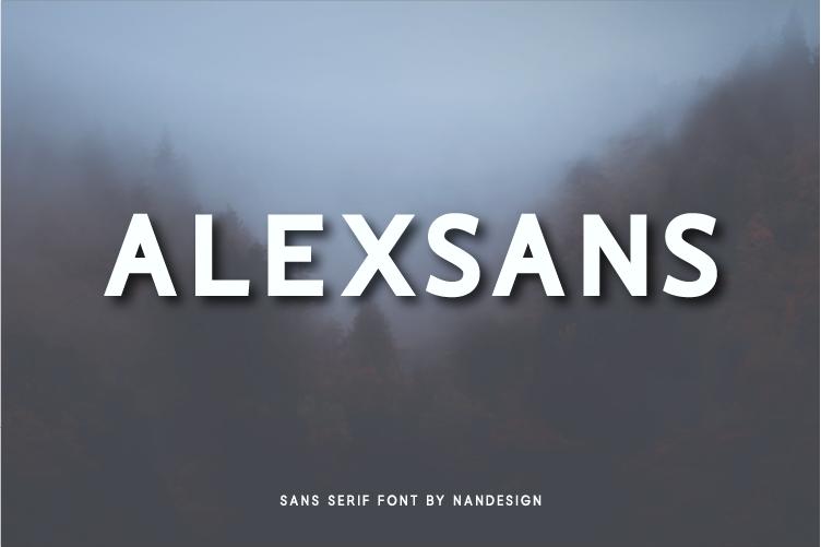 Alexsans Font