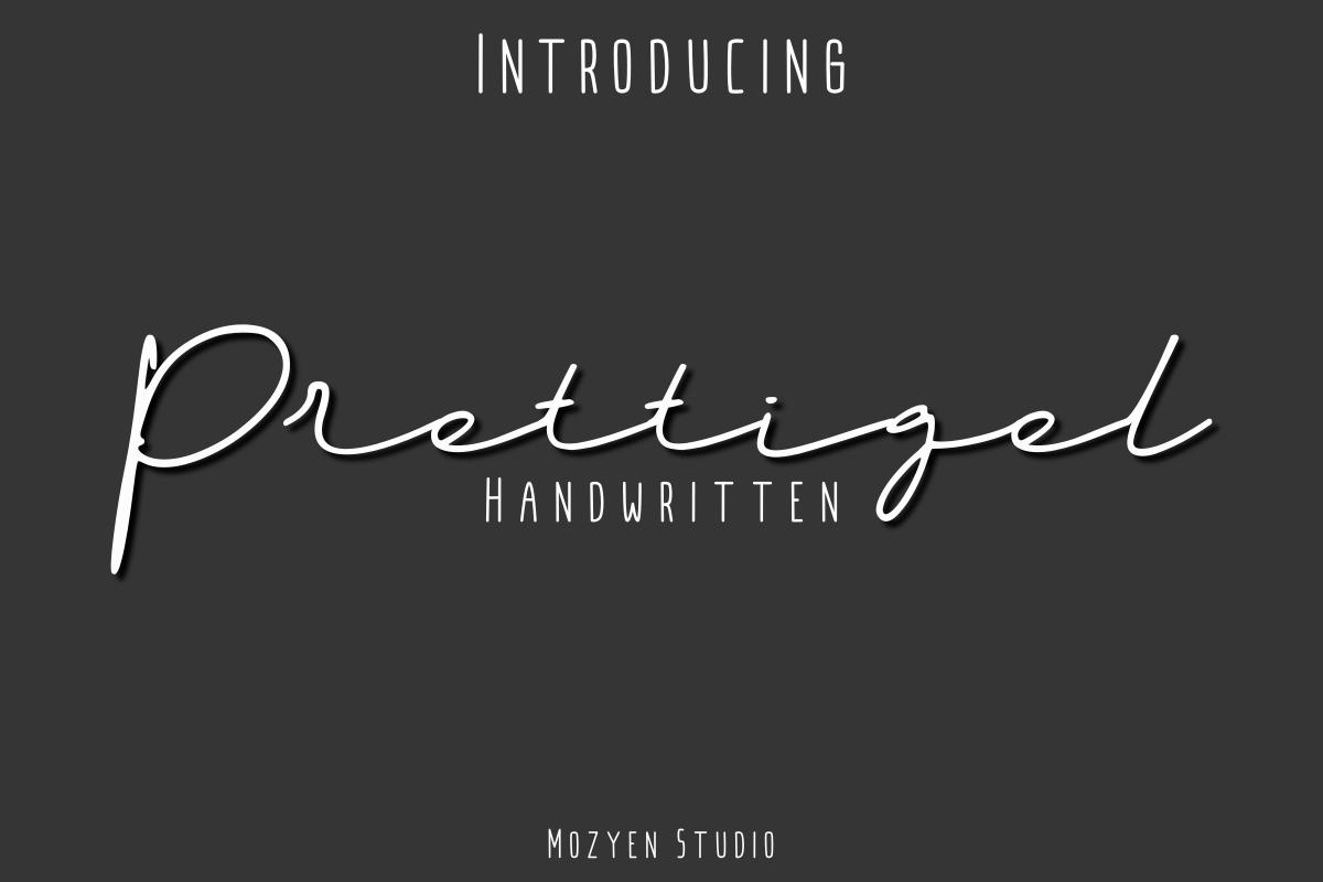 Prettigel Font