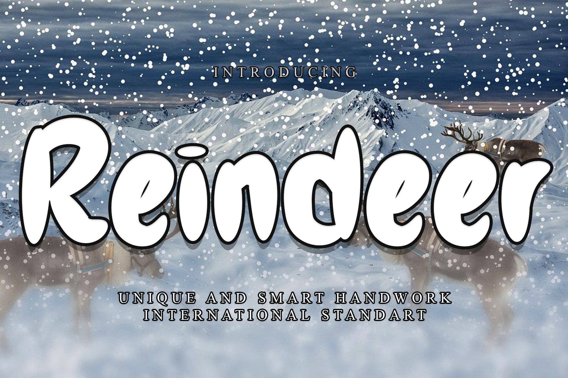 Reindeer Font