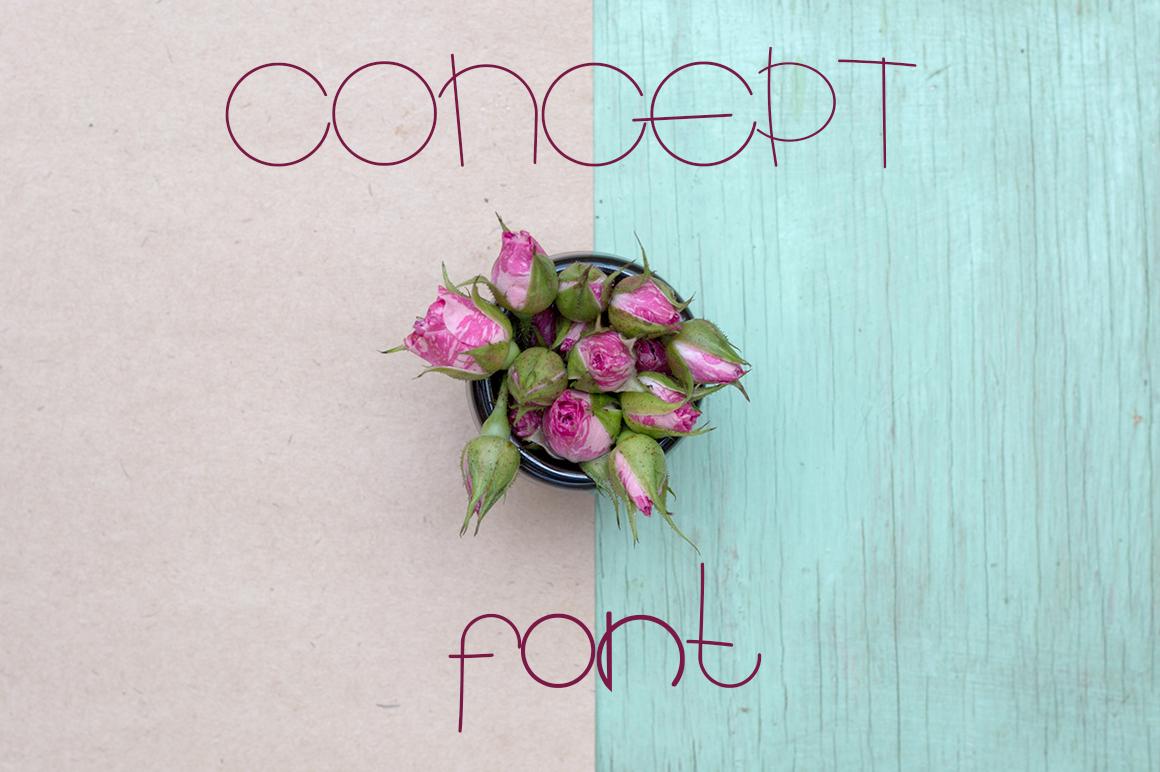 Concept Font