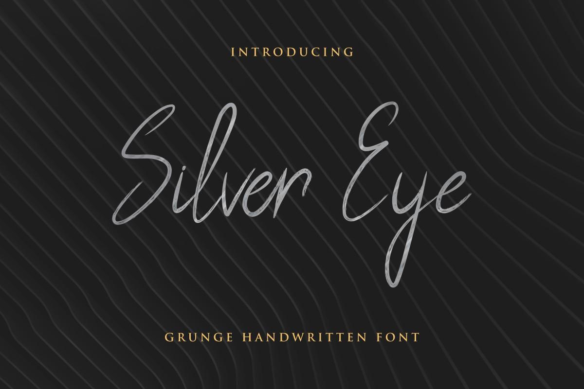 Silver Eye Font