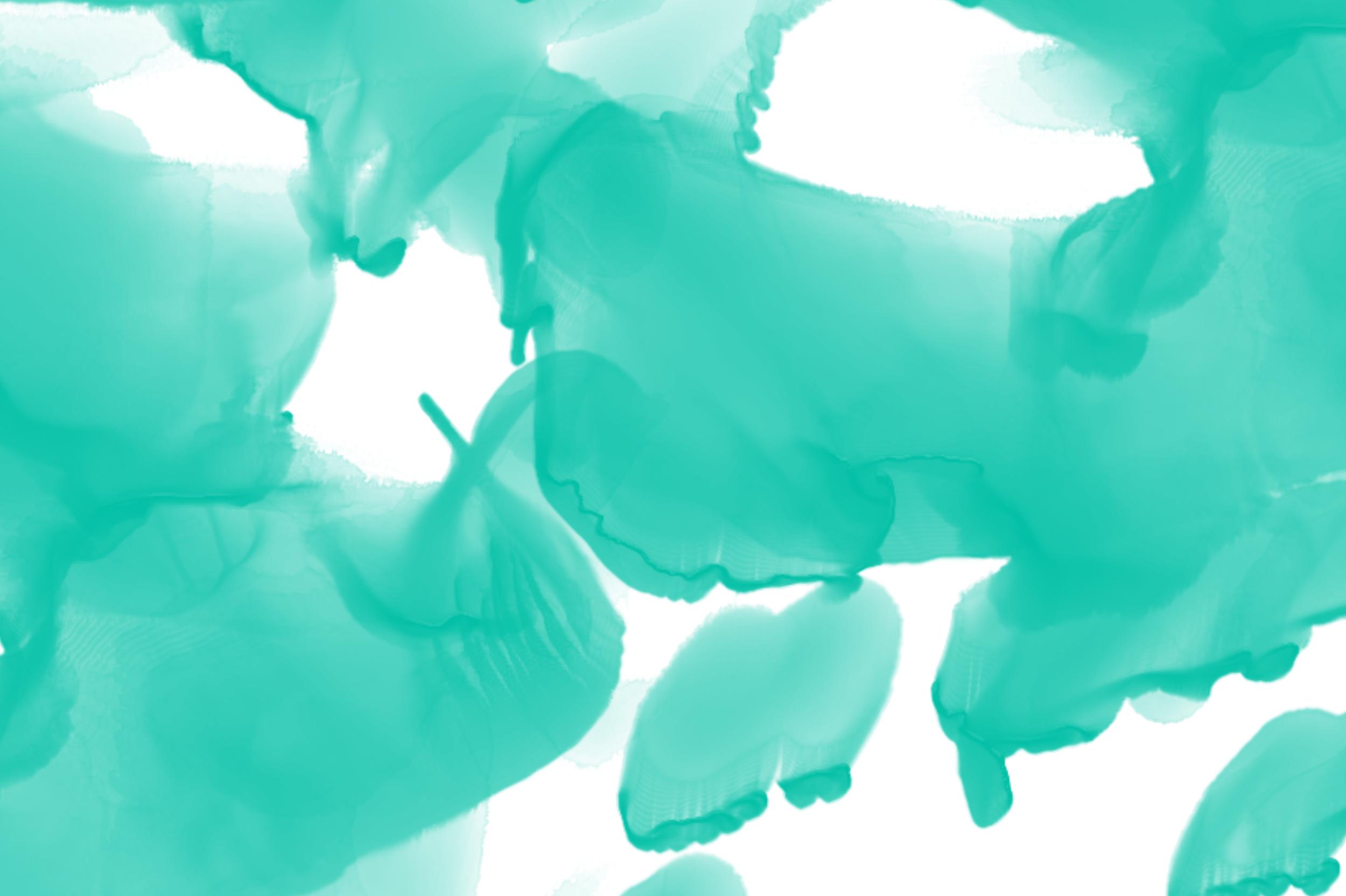 Watercolor Stains Wedding