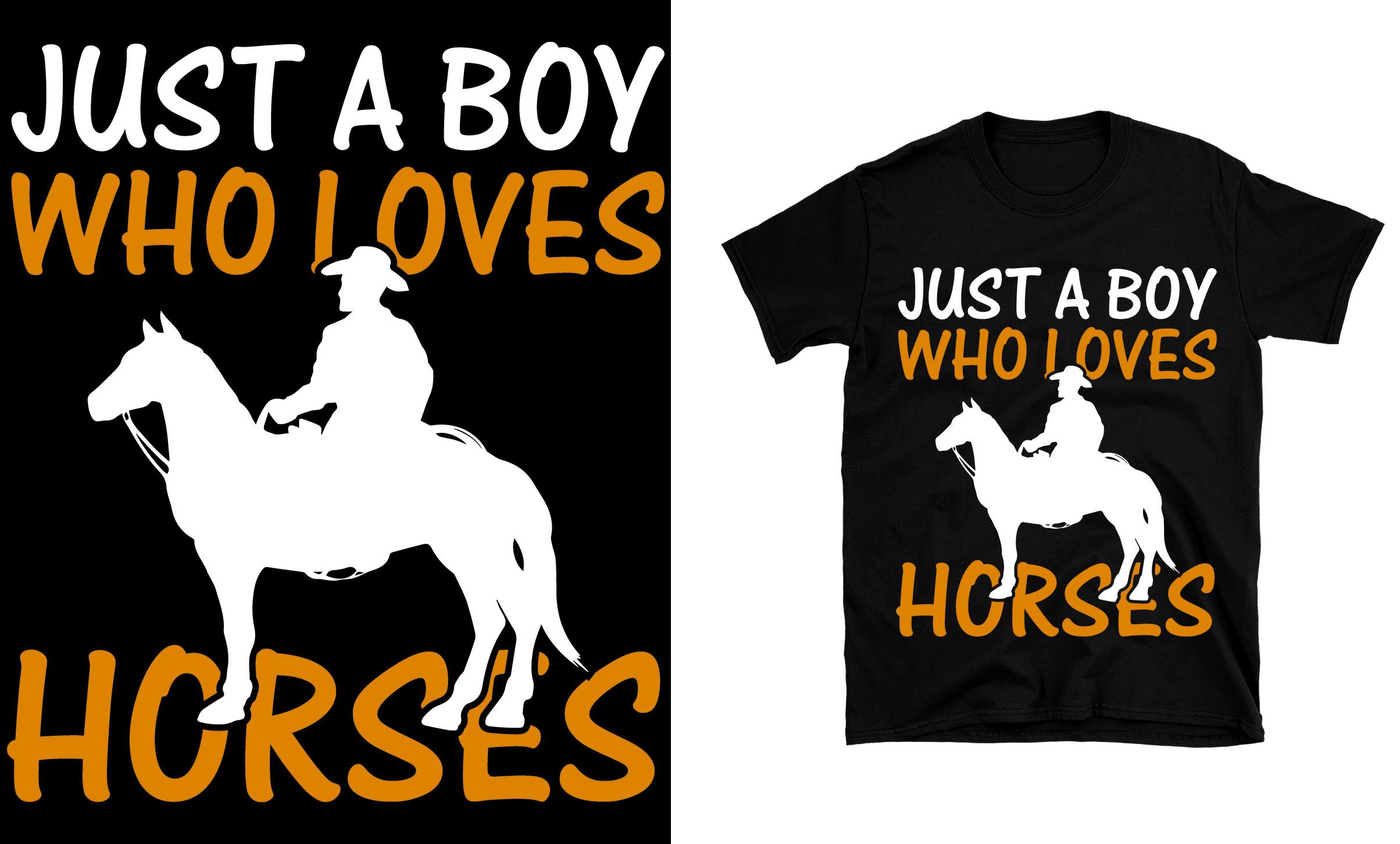 Just a Boy Who Loves Horses
