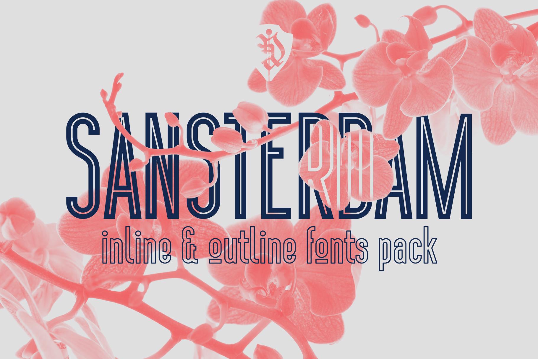Sansterdam Family Font