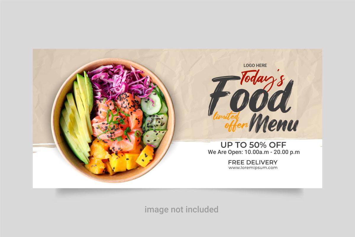 Food Web Banner Template