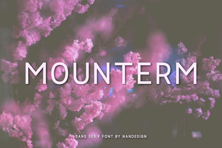 Mounterm Font