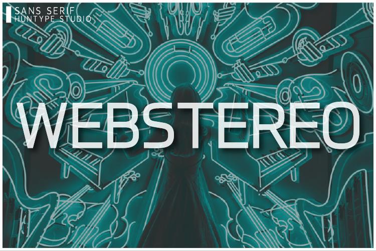 Webstereo Font