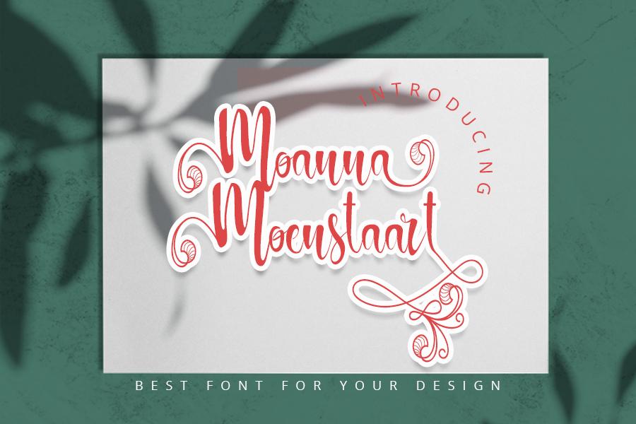 Moanna Moenstaart Font