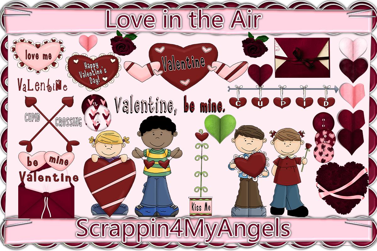 Love is in the Air Scrapkit