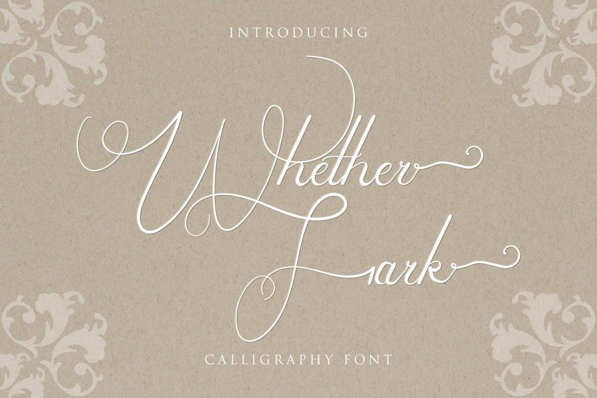 Whether Fark Font